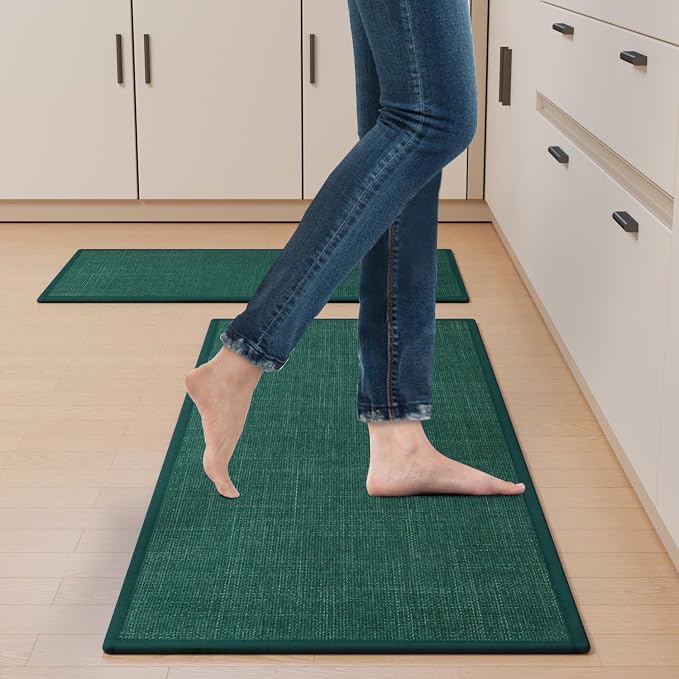 SUMLANS Kitchen Mat Set of 2 PCS, Christmas Cushioned Non Slip Rugs - Image 3