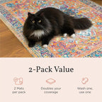 Lovewag Pets Cat Litter Mat 2 Pack - Image 4