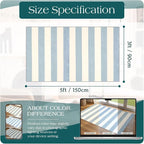 3x5 Entry Rug - Small Washable Indoor Outdoor Mats - Image 7