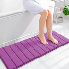 OLANLY Memory Foam Long Bathroom Rugs Runner 47x17, Super Soft Absorbent Bath by OLANLY
