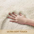 Ophanie 7x10 Area Rugs for Living Room, Upgrade Non-Slip Fluffy Soft Large Shag - Image 2