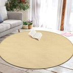 Machine Washable Modern Round Area Rug, Room Sofa Yoga Soft Round Carpet - Image 5