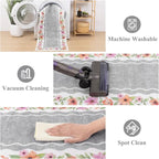Vaukki Boho Kitchen Rug Sets 3 Pieces, Washable Kitchen Mats - Image 4