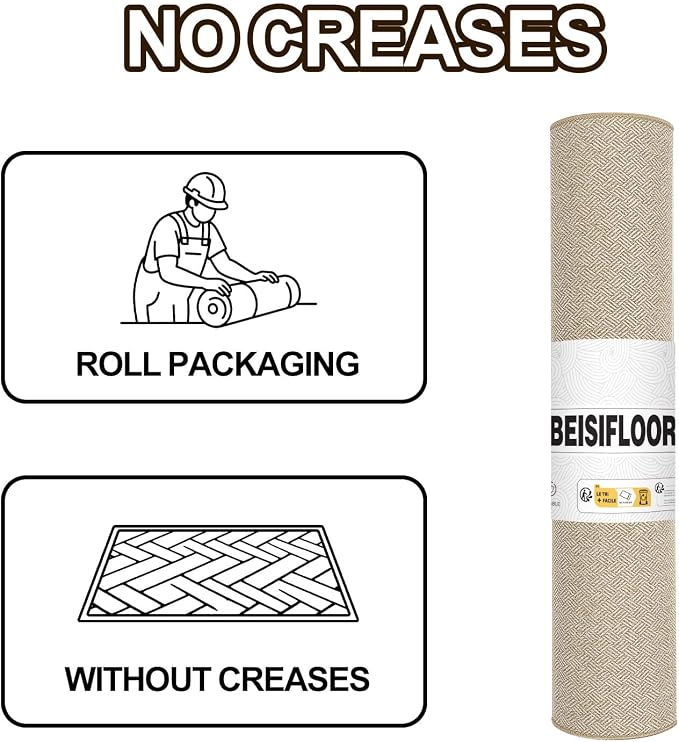 Ultra Thin Door Mat Indoor Entrance 24"x36", Low-Profile Indoor Door Mat - Image 7