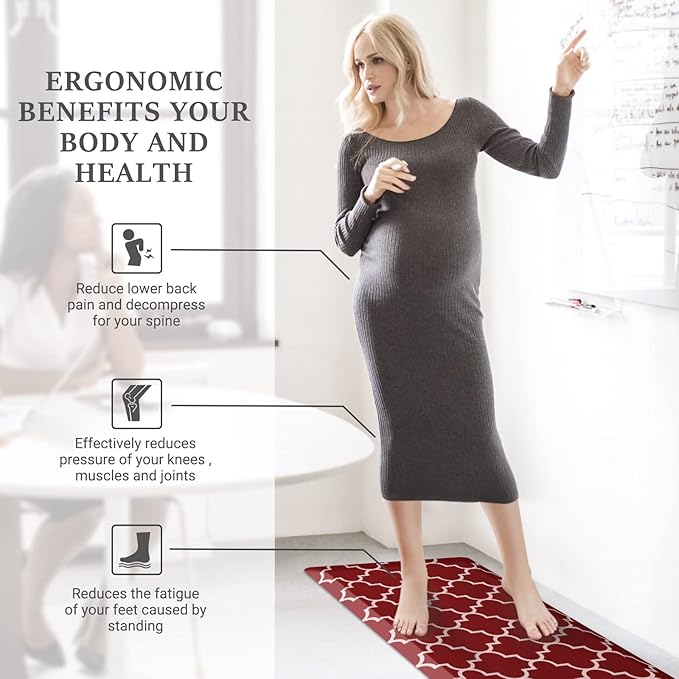 WISELIFE Kitchen Runner Rugs Anti-Fatigue mats - Image 5