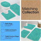 GORILLA GRIP Bath Rug Mat 30x20, Thick Soft Absorbent Chenille, Quick Dry - Image 8