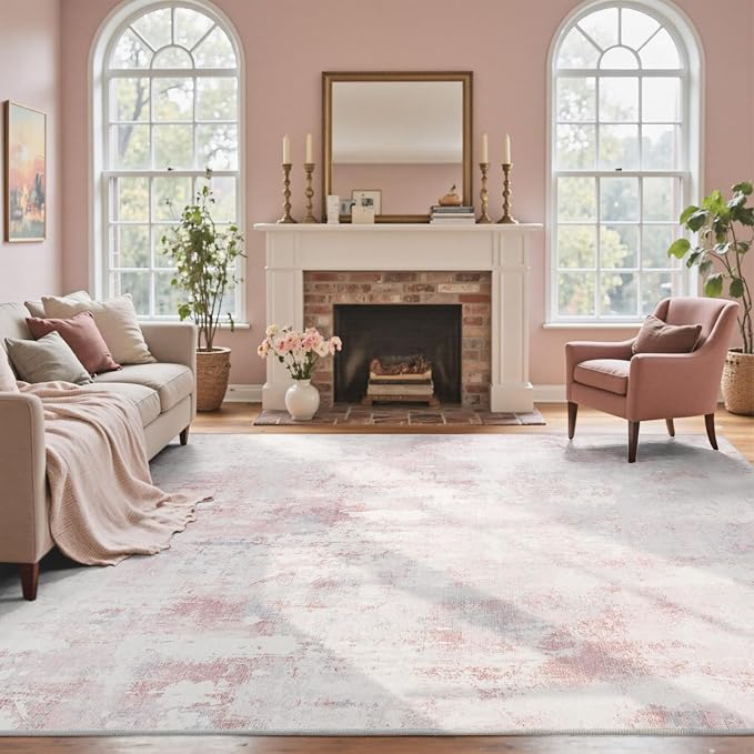 8x10 Ft Large Area Rugs for Living Room, Soft Non-Slip Washable Rugs Modern - Image 2