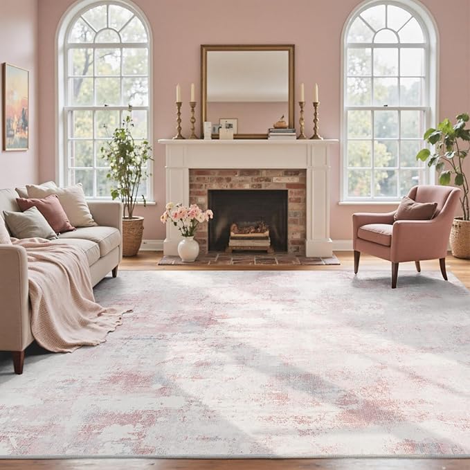 6x9 Ft Large Area Rugs for Living Room, Soft Non-Slip Washable Rugs Modern - Image 2