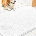 Smiry Dog Door Mat for Muddy Paws 30x20, Absorbent Dirt Trapper, Non-Slip by Smiry