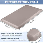 4/5 Inch Thick Kitchen Mats for Floor, StepRite Kitchen Rug for Standing Desk - Image 2