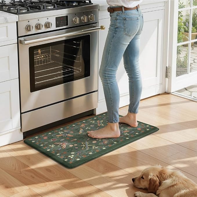 LEEVAN Anti Fatigue Mats for Kitchen Floor Non-Slip, Cushioned Kitchen Mats for - Image 7