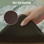 KIMODE Kitchen Mats Cushioned Anti Fatigue, Abstract Kitchen Rugs Sets of 2 - Image 4