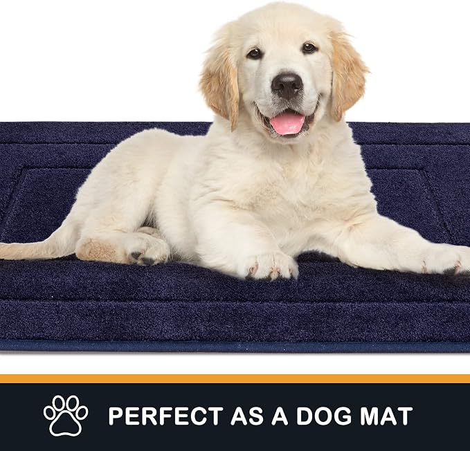 PURRUGS Dirt Trapping Door Mat 32" x 70", Non-Slip/Skid Machine Washable - Image 4
