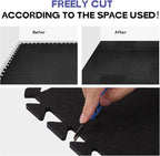 Starfavor Sound Absorbing Interlocking Floor Mats Pads 18 Pcs - Image 7