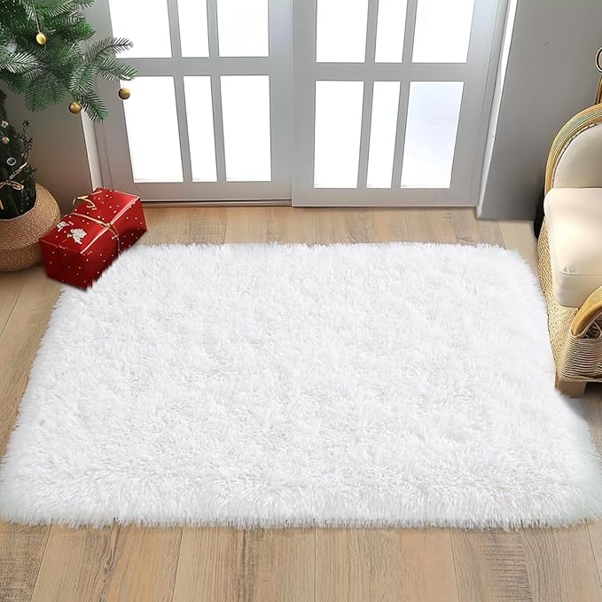 Shaggy Rugs for Bedroom Living Room Dorm Kids Room Decor, Soft Modern Indoor - Image 5