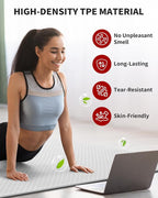 CAMBIVO Yoga Mat 72" x 48" Large Workout Mat - Image 5