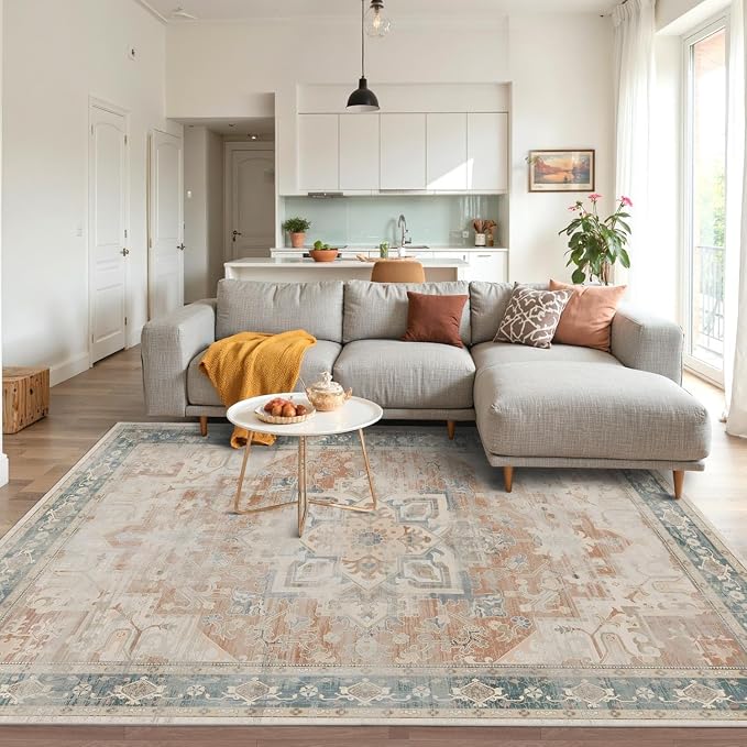 Rugxara 4X6 Rug, Washable Area Rugs - Image 4