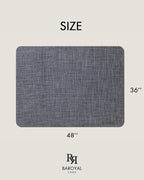 Baroyal Office Chair Mat for Hardwood Floor Under Desk Computer Rolling Chair - Image 6