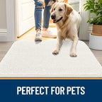 OLANLY Dog Door Mat for Muddy Paws 44x32, Absorbs Moisture and Dirt, Absorbent - Image 6