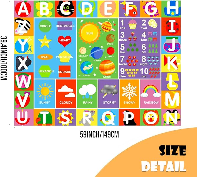 Alphabet Rug for Kids - Image 2