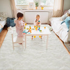 BENRON Soft Area Rugs for Living Room Bedroom Washable, Fluffy Rugs for Kids - Image 2