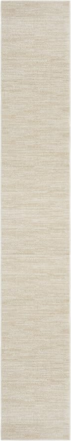 Nourison Home Nourison Essentials Ivory Beige 2'2" x 20' Area Rug - Image 4