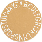 Topotdor Round Kids Play Rug Alphabet Nursery Area Rug Extra Large Soft by Topotdor