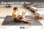 Extra Large Yoga Mat – 72"x48" or 78"x57", 1/4"–1/2" Thick Mat - Image 8