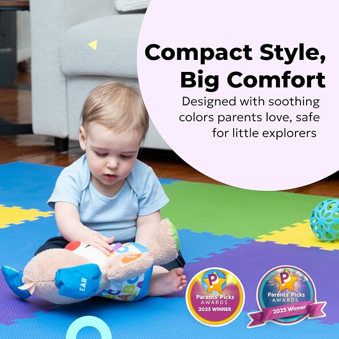 MioTetto Baby Play Mat, Comfortable Playtime Mat – Portable Foam Floor Tiles - Image 7