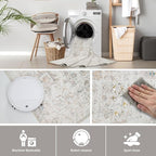 Washable 8×10 Area Rug for Living Room, Vintage Floral Rug Soft Non Slip Stain - Image 2