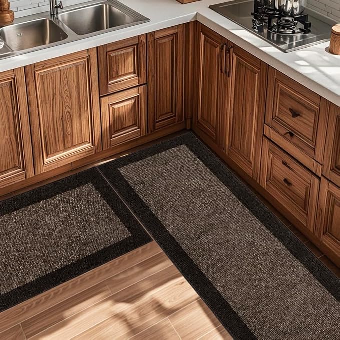 Machine Washable Kitchen Rug 24" x 84", Non Slip Kitchen Mat - Image 6