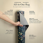 6x9 Area Rugs for Living Room: Washable Bedroom Rug Stain Resistant Non Slip - Image 4