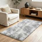 Shag Runner Rug for Bedroom Living Room 2x6 Upgrade Non-Slip Fluffy Soft - Image 6
