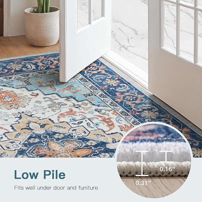 Lofus 5x7 Area Rugs for Living Room, Washable Area Rug, Rugs for Bedroom - Image 6