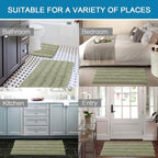 H.VERSAILTEX Bathroom Rug Sets 2 Piece Bath Mats Non Slip Thick Soft Chenille - Image 6