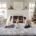 Mugorn 8x10 Area Rugs for Living Room, Large Fluffy Rugs for Bedroom, Soft - Image 5