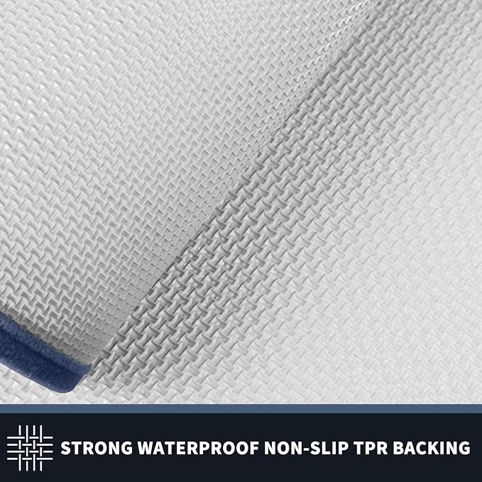 PURRUGS Dirt Trapping Door Mat 34" x 60", Non-Slip Machine Washable Entryway Rug - Image 4