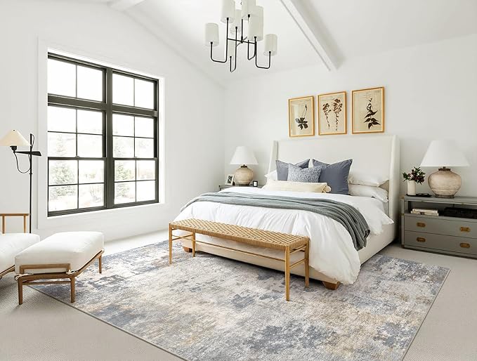 UERMEI 5x8 Area Rug Living Room Rugs - Image 8