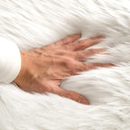 MIULEE Luxury Super Soft Fluffy Area Rug Faux Fur Plush Large Sheepskin Rug - Image 2