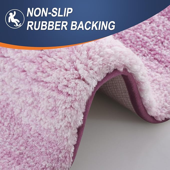 OLANLY Bathroom Rugs Mat 30x20, Extra Soft Absorbent Microfiber Bath Rugs - Image 5
