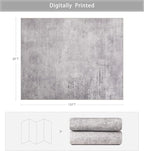 Srugn Washable Rugs 8x10 Area Rugs - Image 2