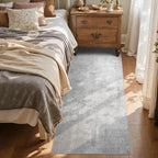 2x6 Ft Washable Runner Rug, Non-Slip Low Pile Hallway Kitchen Area Rug - Image 3