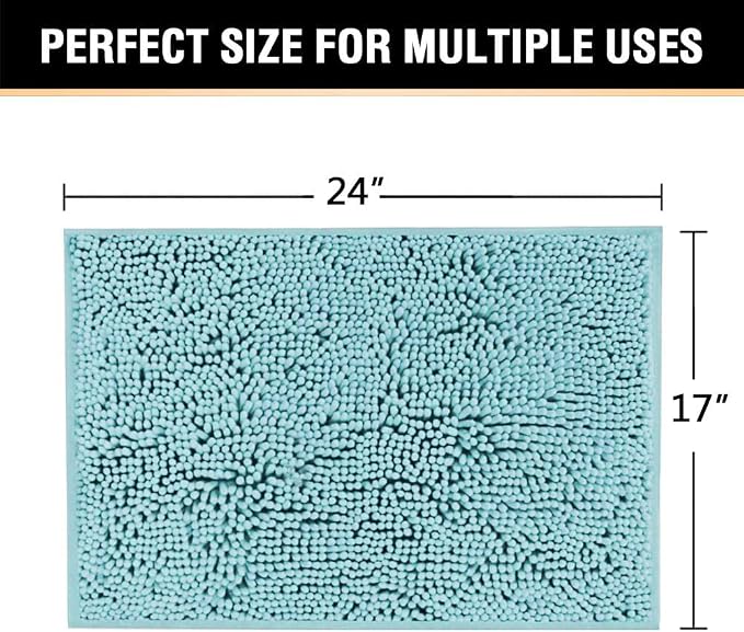 H.VERSAILTEX Bath Mat Bathroom Rug Bath Rugs - Image 2