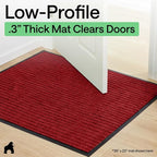GORILLA GRIP Waterproof Traffic Guard Door Mat, 2 Pack Heavy Duty Entryway Mats - Image 9