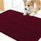 OLANLY Dog Door Mat for Muddy Paws 30x17, Absorbs Moisture and Dirt, Absorbent by OLANLY