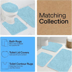 GORILLA GRIP Bath Rug Mat 36x24, Thick Soft Absorbent Chenille, Quick Dry - Image 8