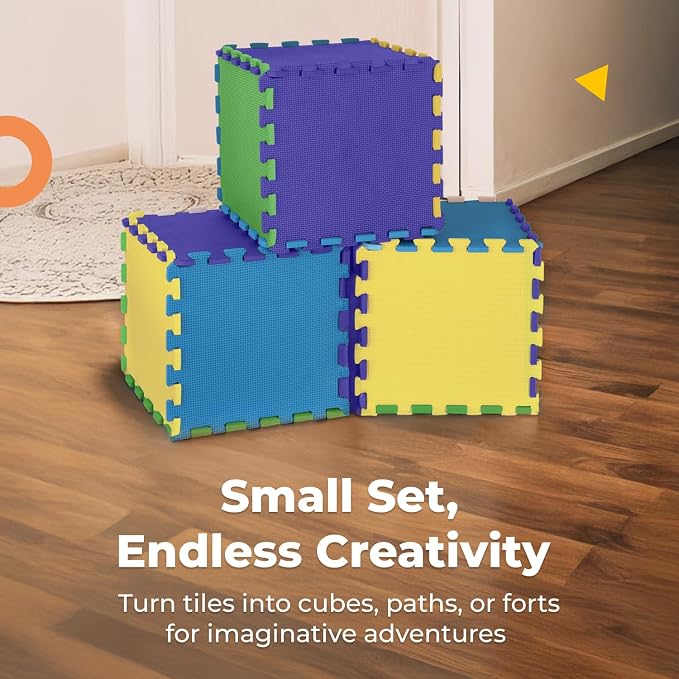 MioTetto Baby Play Mat, Comfortable Playtime Mat – Portable Foam Floor Tiles - Image 9