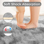 5X8 Ultra Soft Rug for Living Room, 5X8 Fluffy Shag Area Rug for Bedroom - Image 6