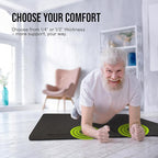 Gogokiwi Large Yoga Mat – 1/4" & 1/2" Thick Exercise Mats - Image 4