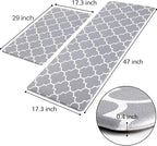 KMAT Kitchen Mat Cushioned Anti-Fatigue Kitchen Rug, Waterproof Non-Slip - Image 2